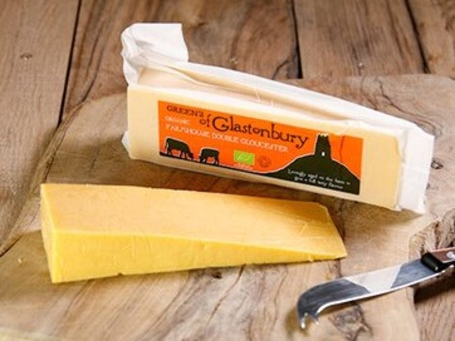 Organic Glastonbury Double Gloucester Cheese Longmans