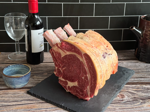 Organic 28 Day Aged Trimmed Rib of Beef The Organic Butchery