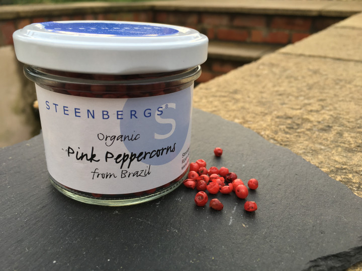 Organic Pink Peppercorns, 28g