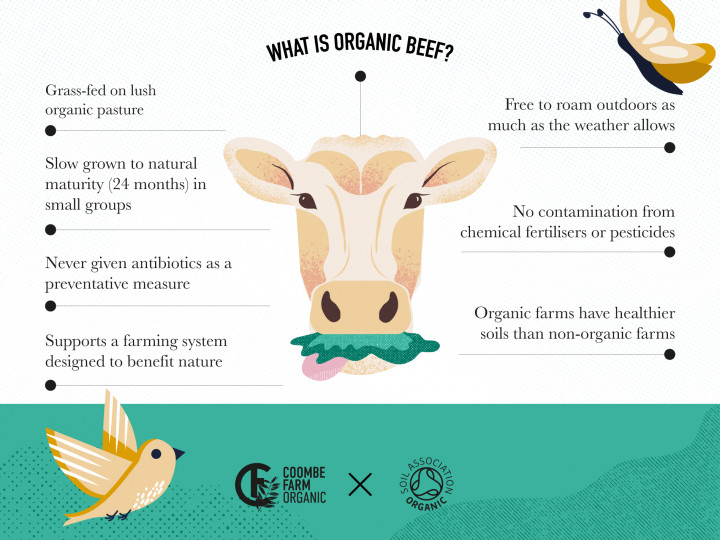 What is organic beef?