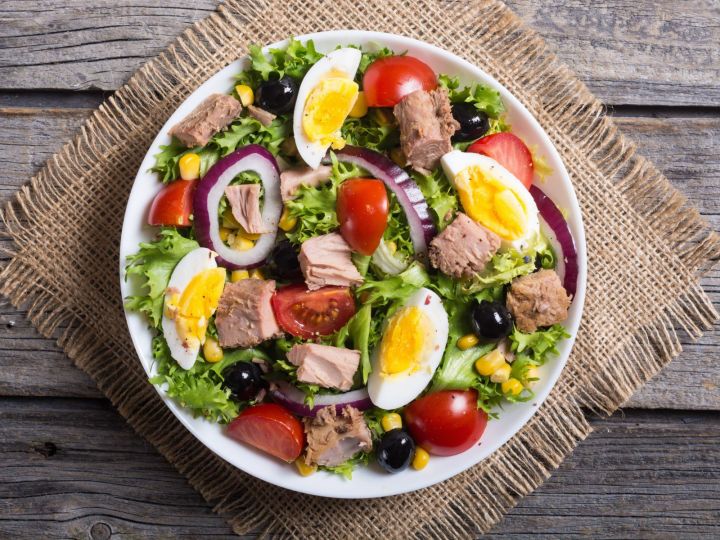 Tuna Fillet Nicoise Salad