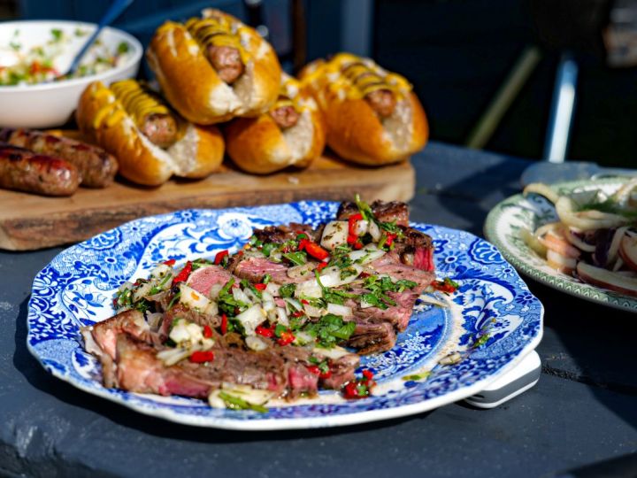 Sirloin Steak with Chimichurri 