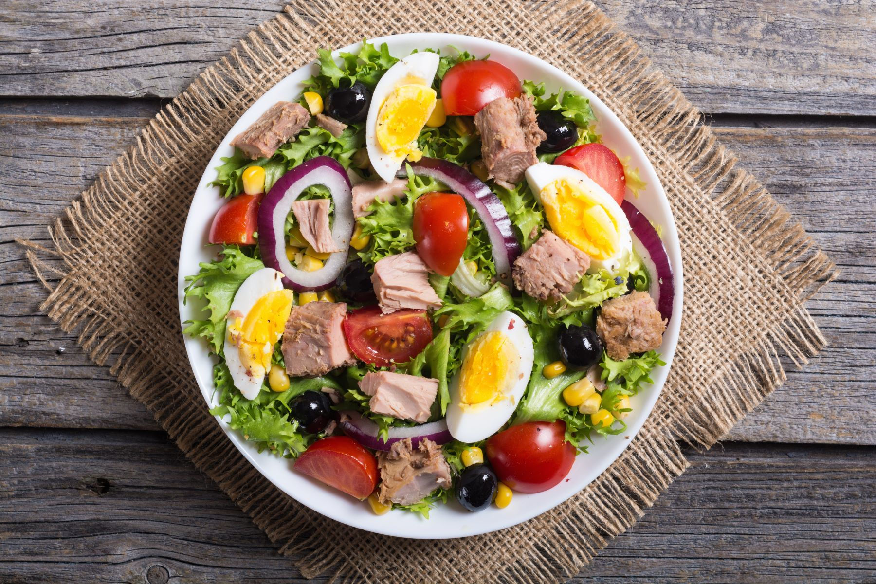 Tuna Fillet Nicoise Salad 
