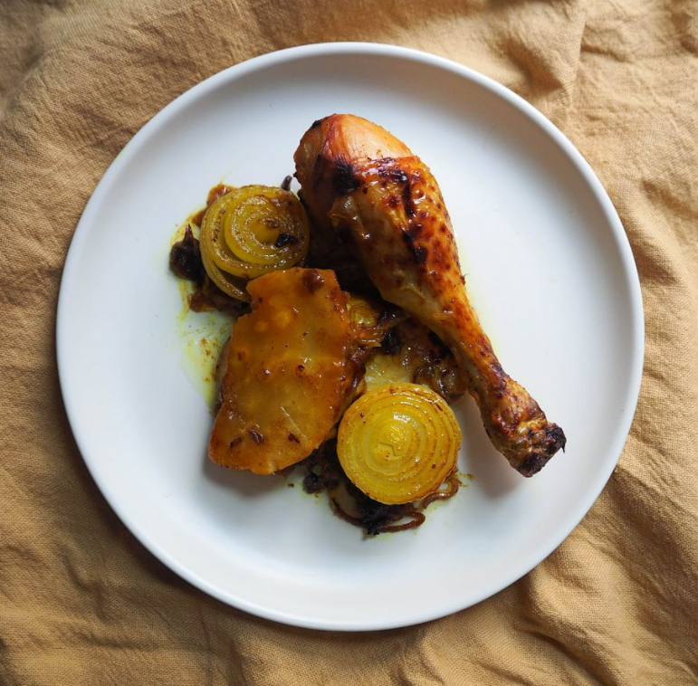 Chicken with Dates and Turmeric